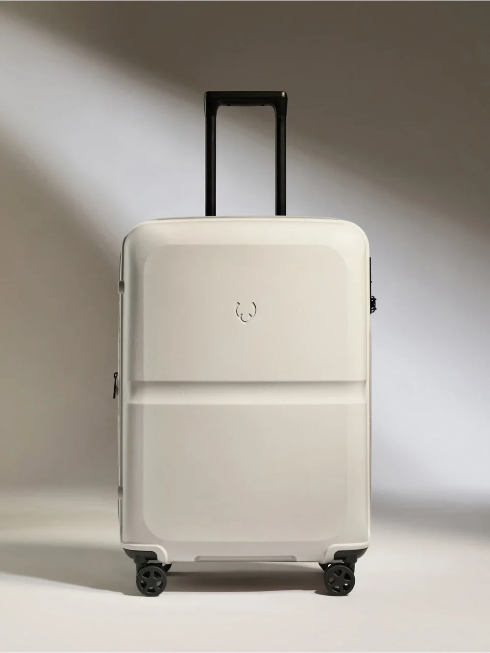 Antler Carry-On Luggage Warm Taupe Stripe Hardshell Spinner Suitcase Travel✈️